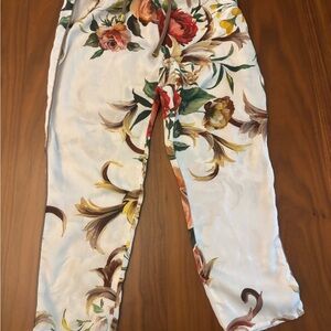 LiaLea Floral Girl Floral Bottoms Girl’s Size 5 Elastic Waist